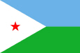 Dschibuti Nationalflagge
