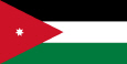 Jordanien Nationalflagge